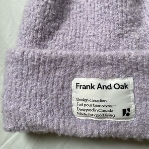 The Seawool Beanie in Purple